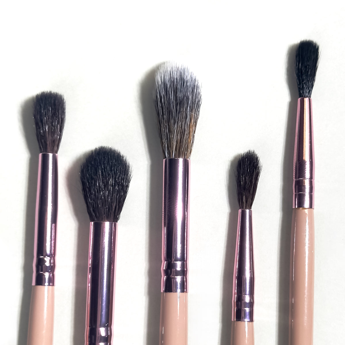 Kit profesional de brochas avellana