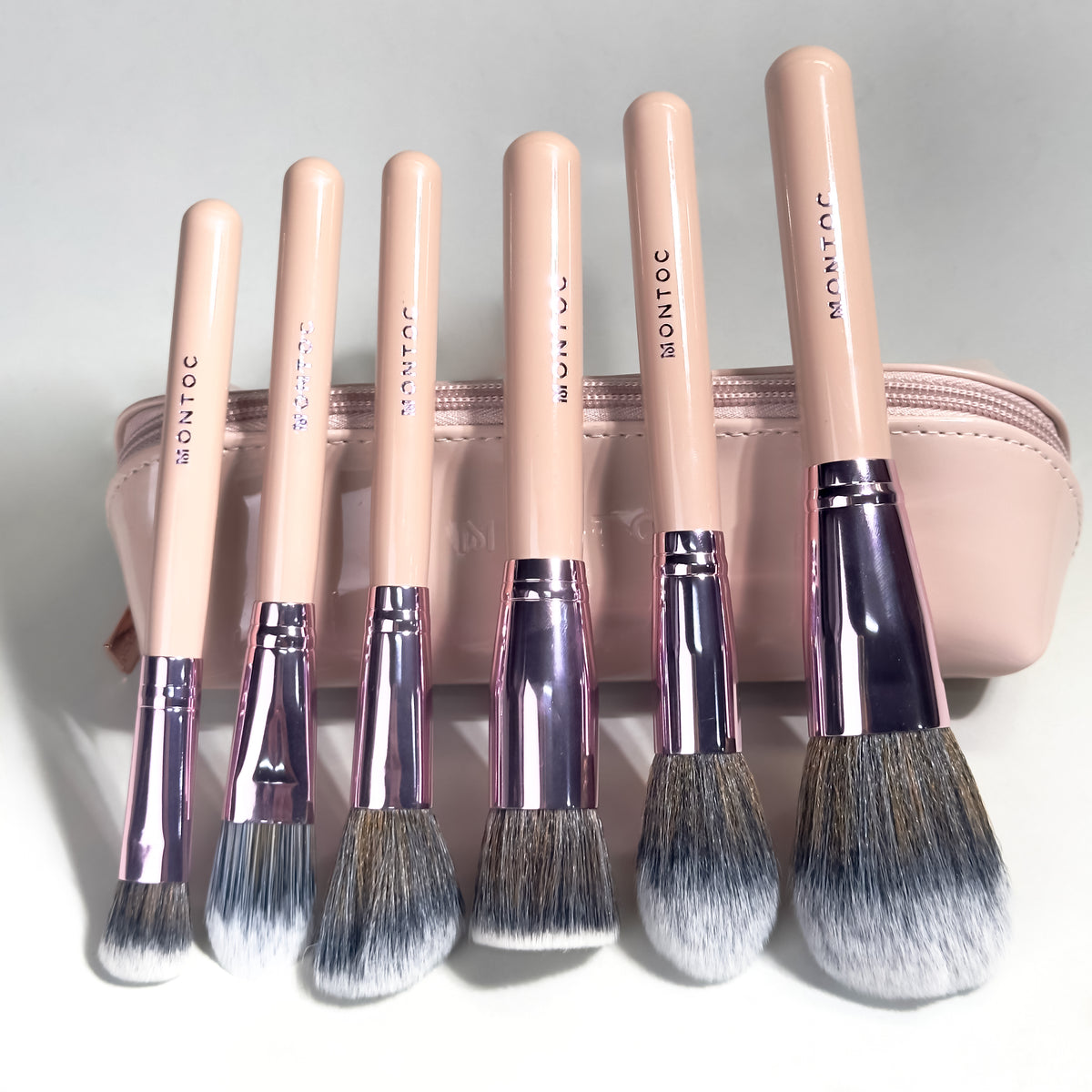 Kit profesional de brochas avellana