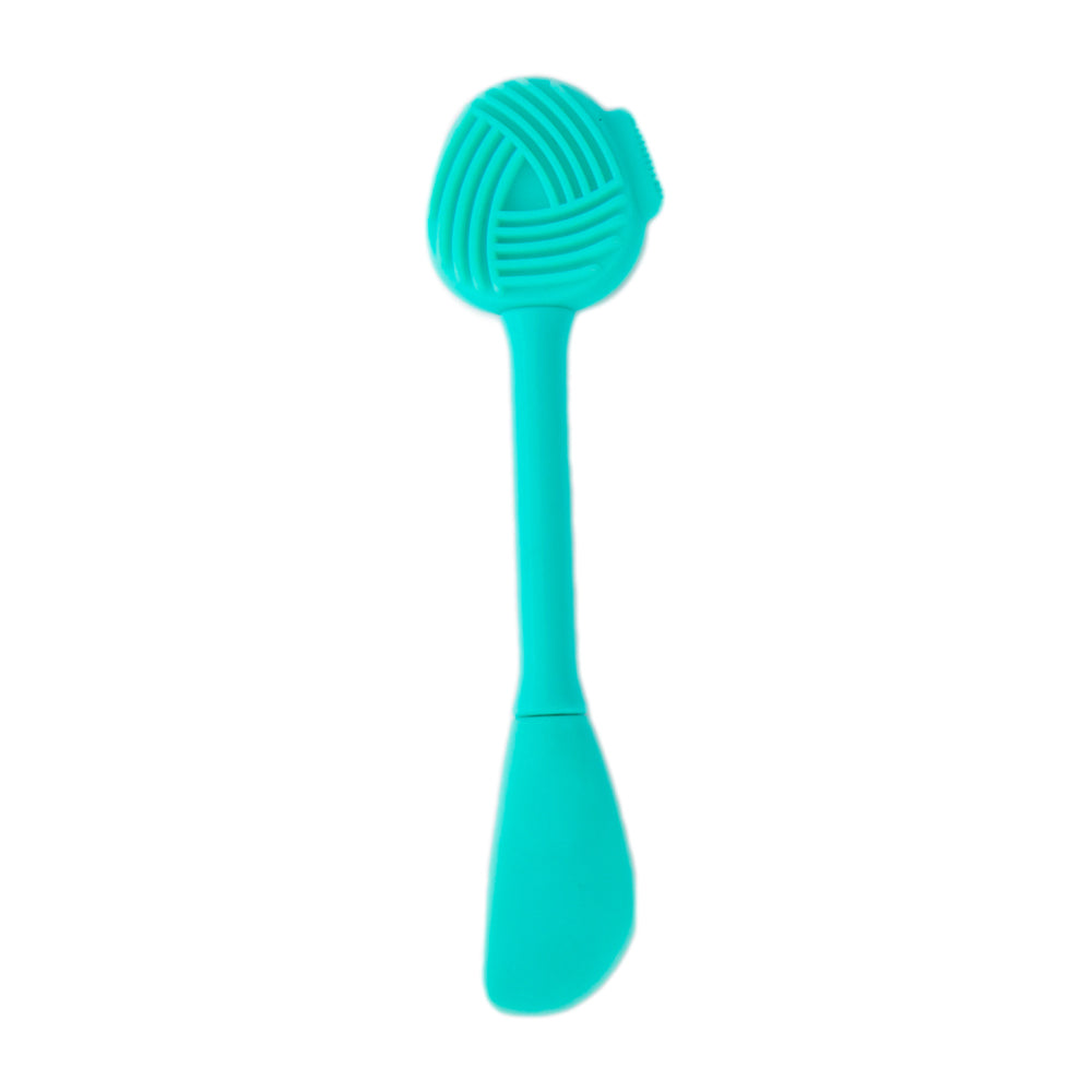 Masajeador de Rostro de Silicon verde agua