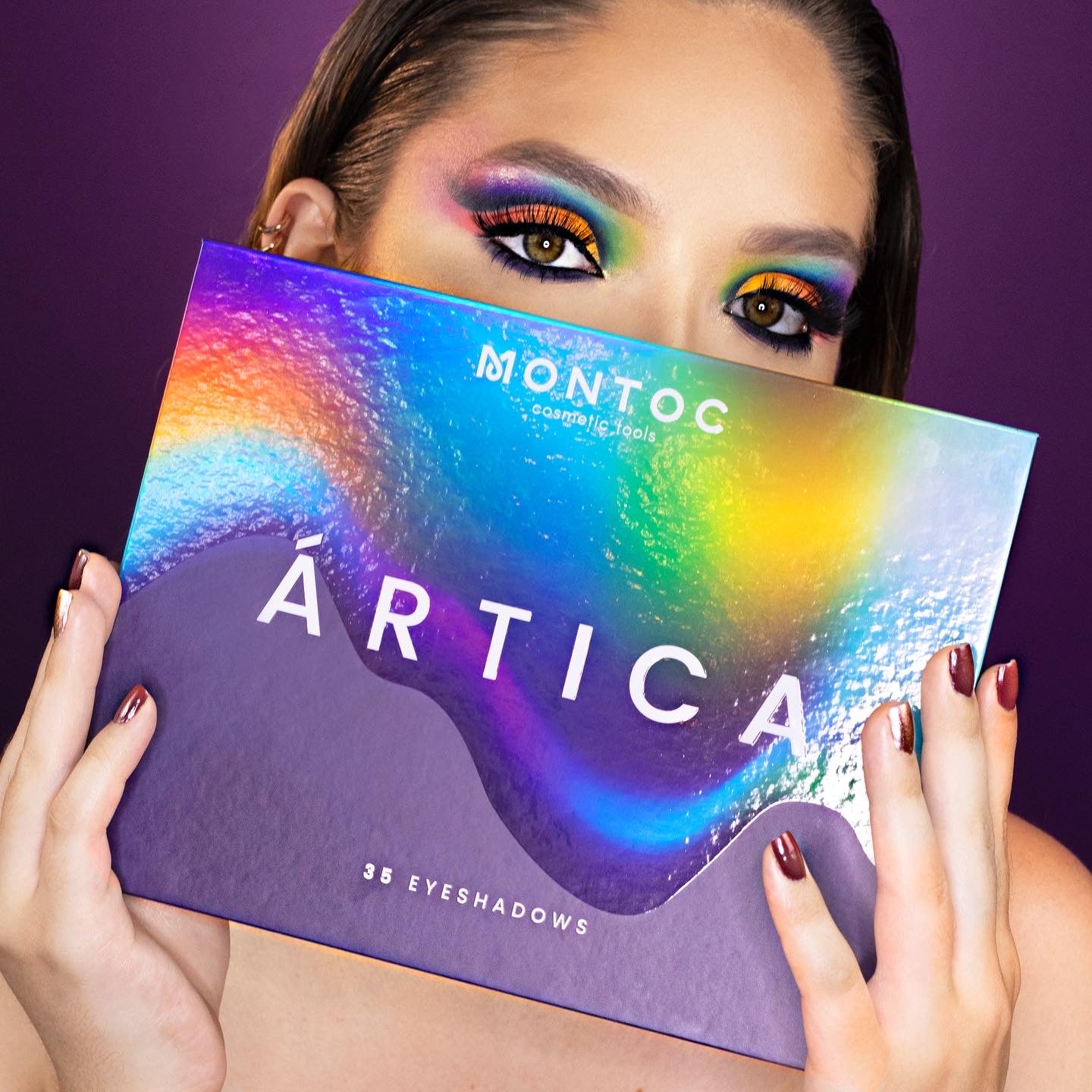 Paleta de sombras Ártica 35 tonos