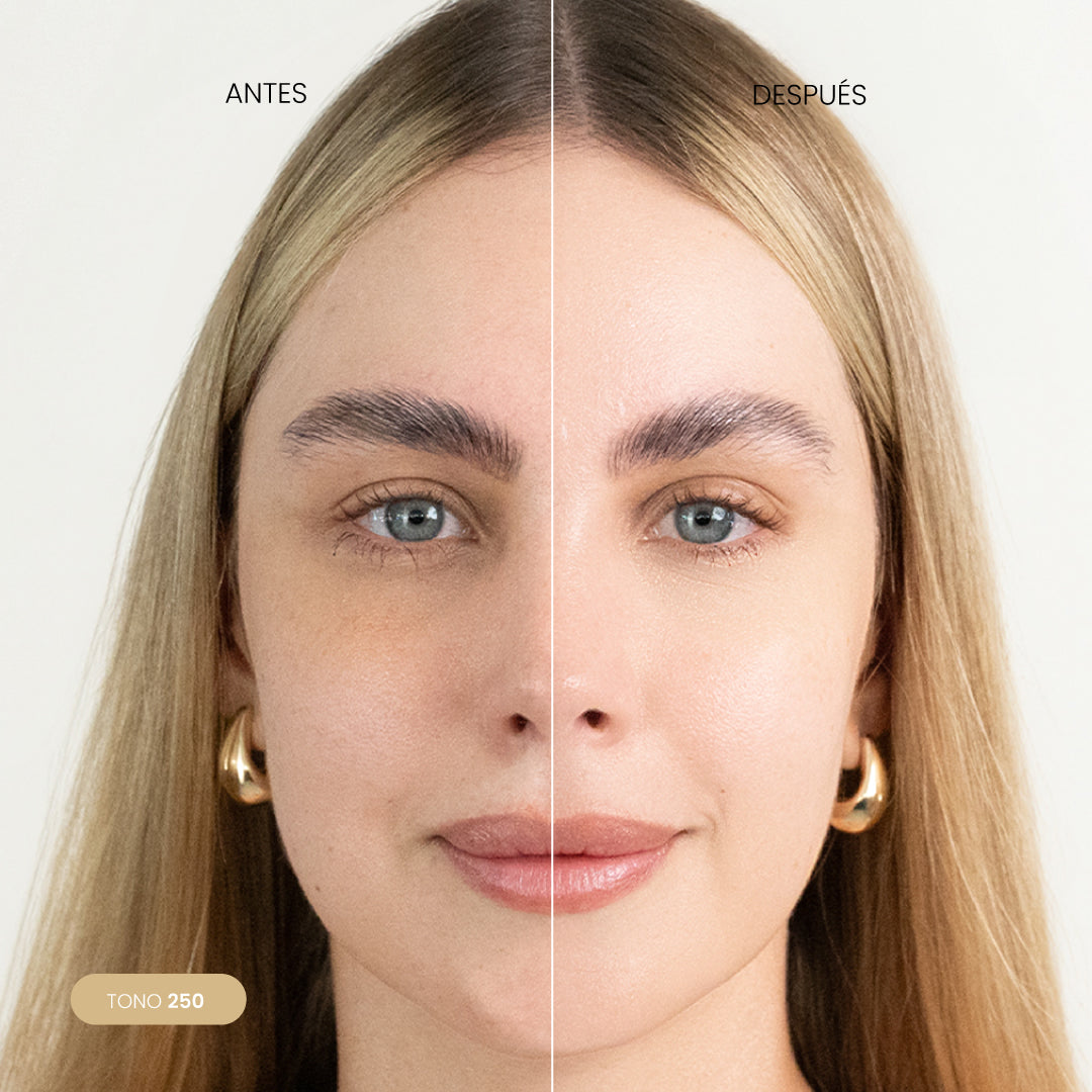 Base humide healthy foundation de Montoc para maquillaje diario