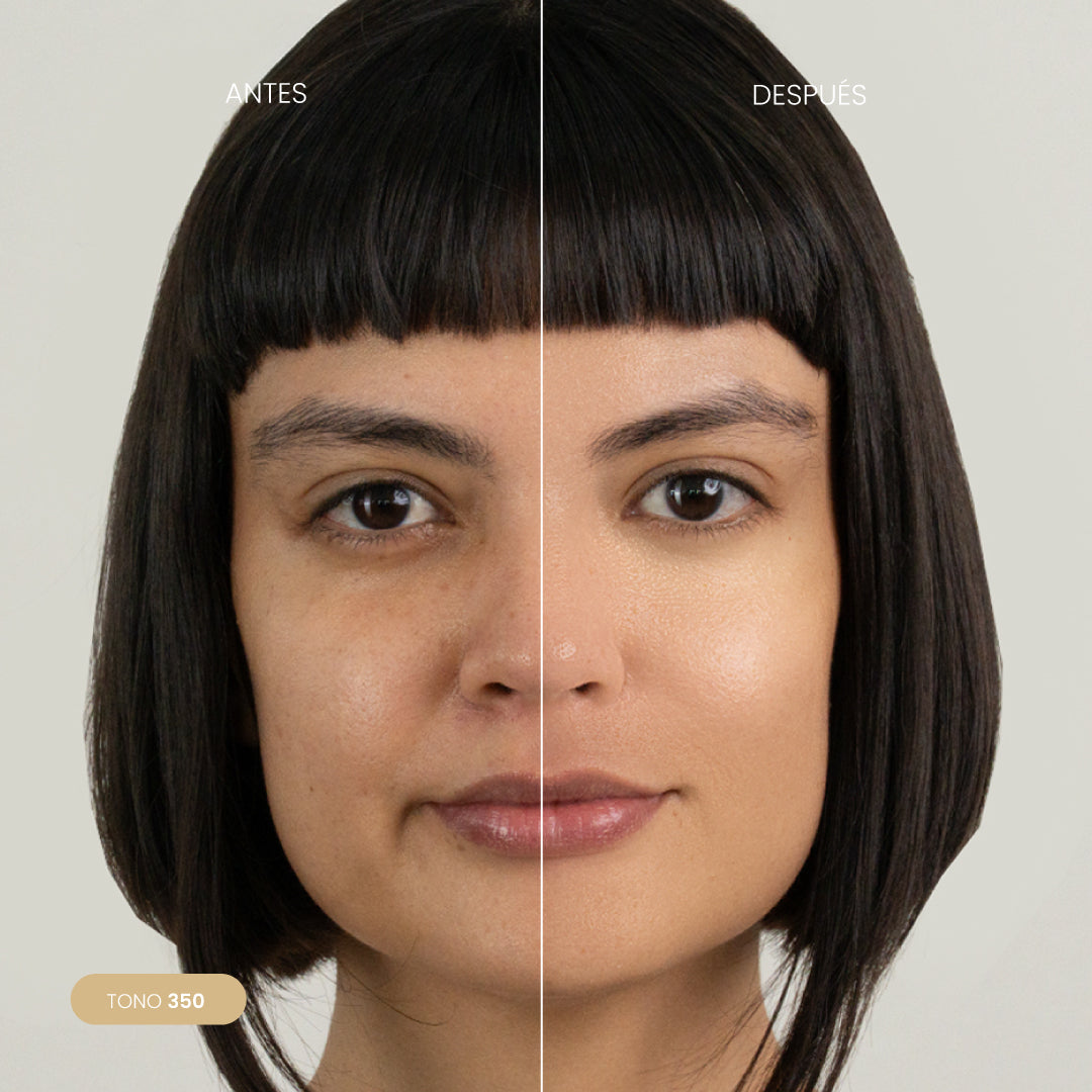 Base humide healthy foundation de Montoc para maquillaje diario