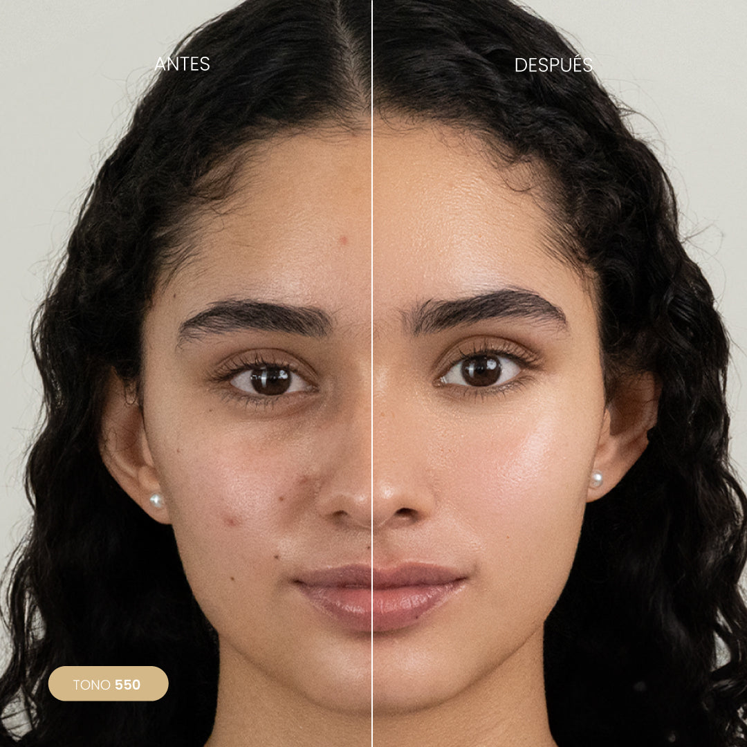 Base humide healthy foundation de Montoc para maquillaje diario