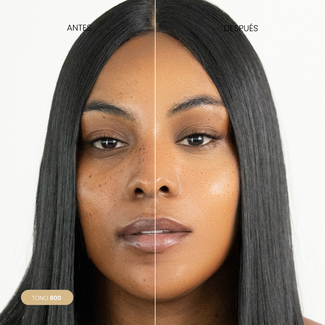 Base humide healthy foundation de Montoc para maquillaje diario