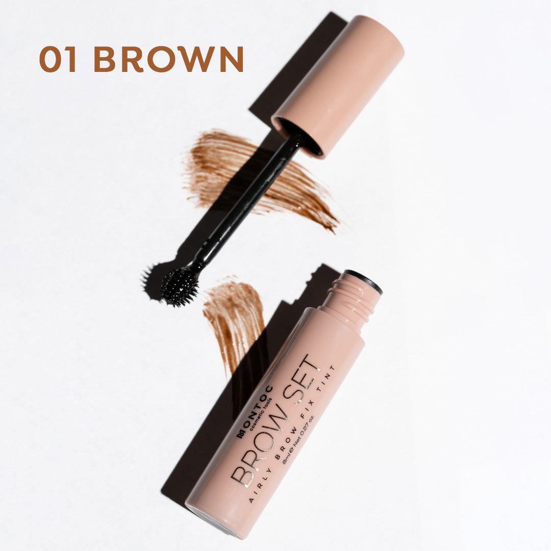 Tinte fijador de cejas de larga duracion brow set — Montoc