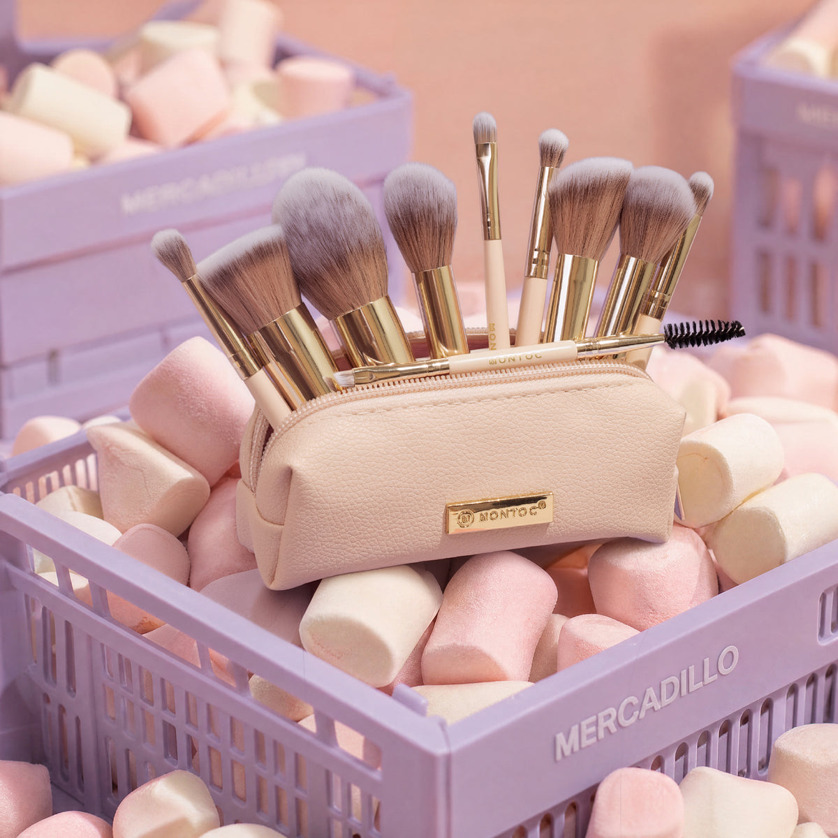 Kit de brochas viajero NUDE