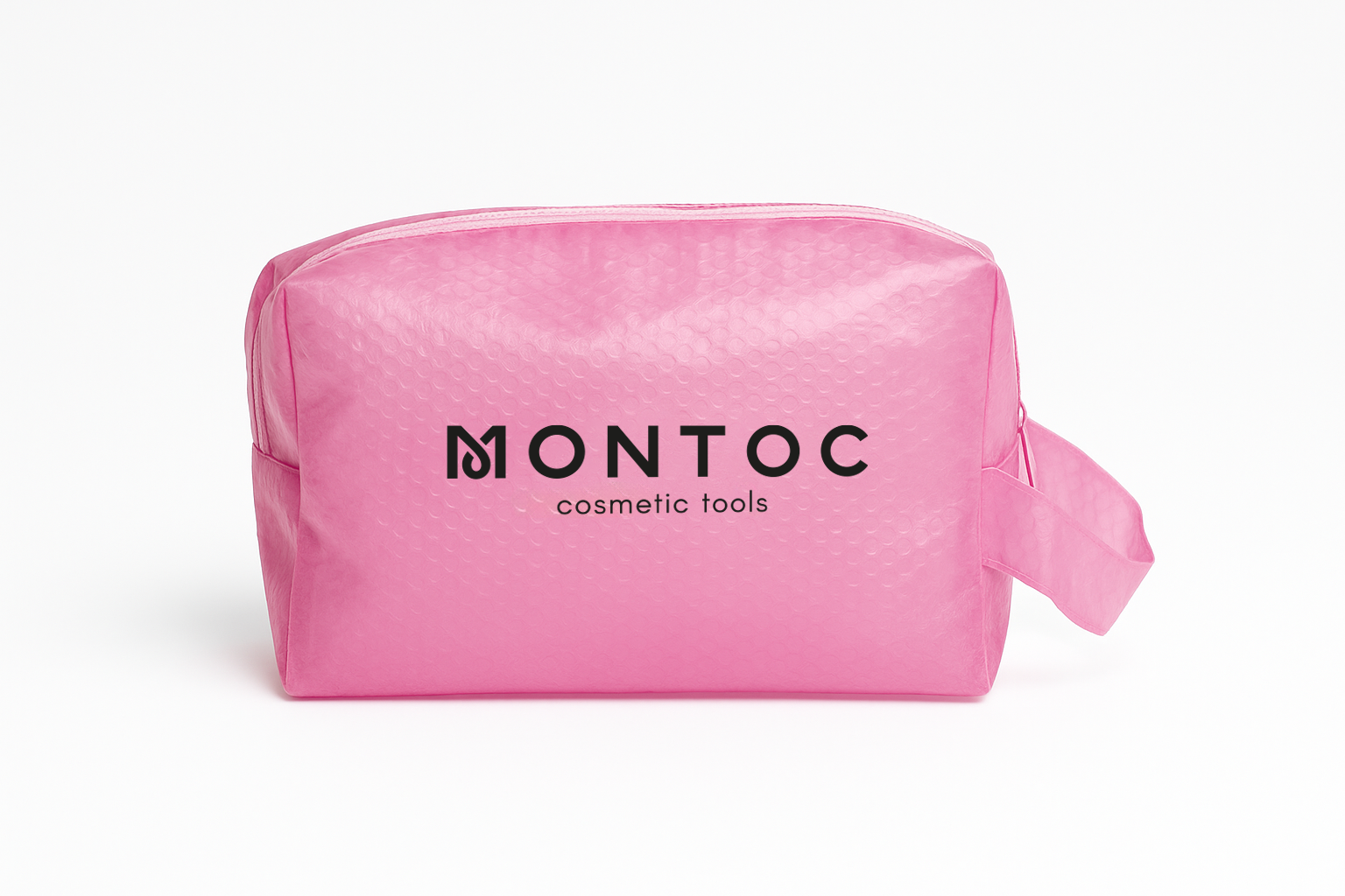 Cosmetiquera rosada Montoc