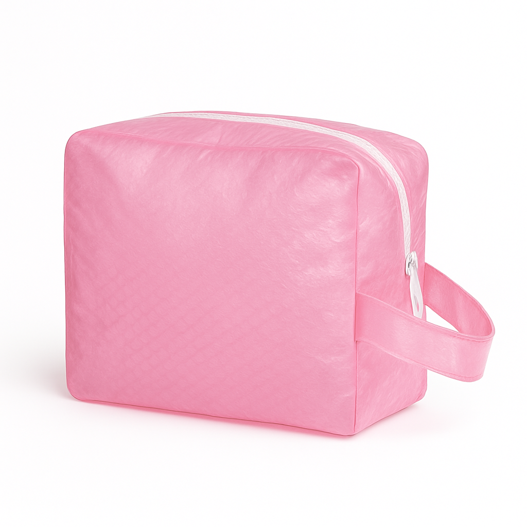 Cosmetiquera rosada Montoc