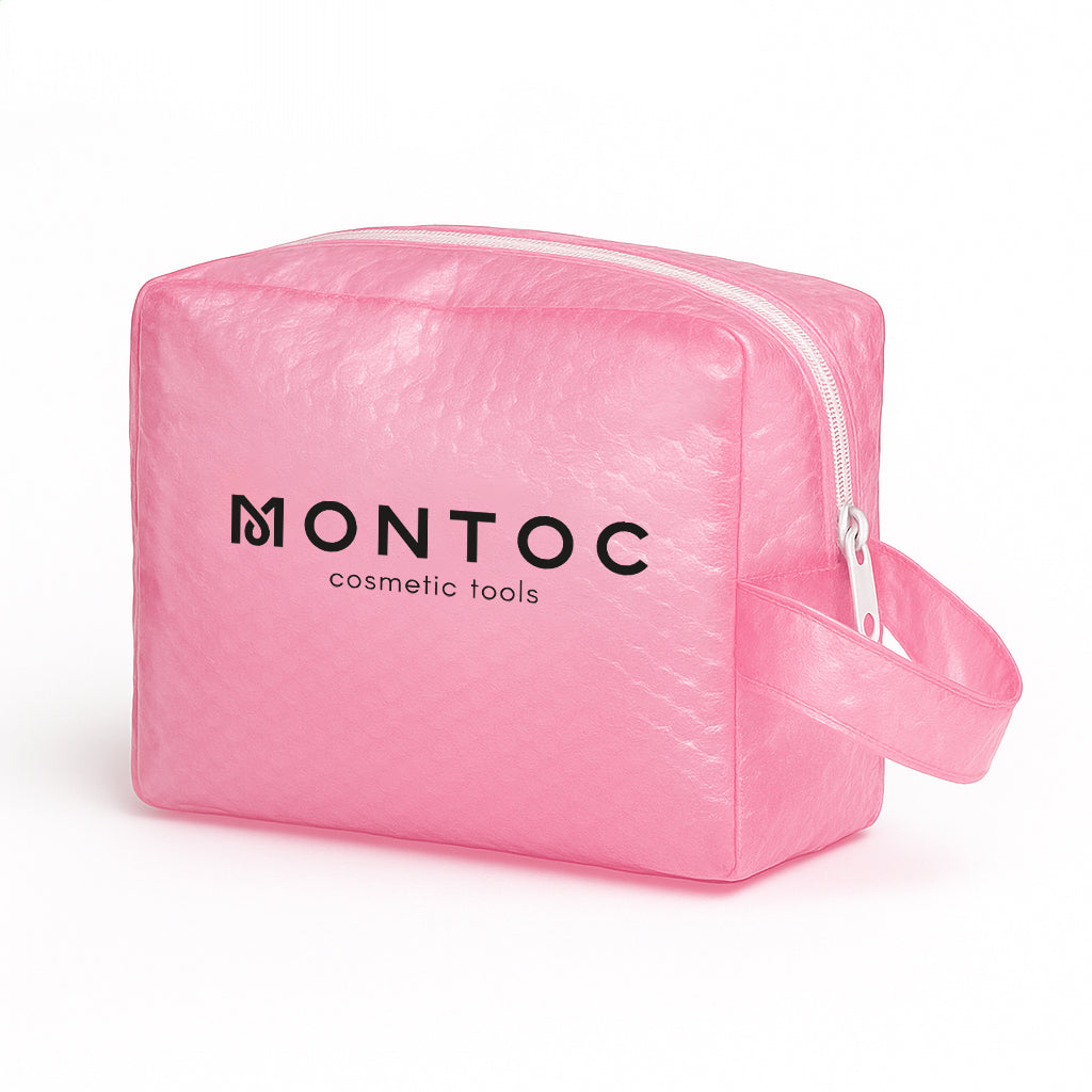 Cosmetiquera rosada Montoc