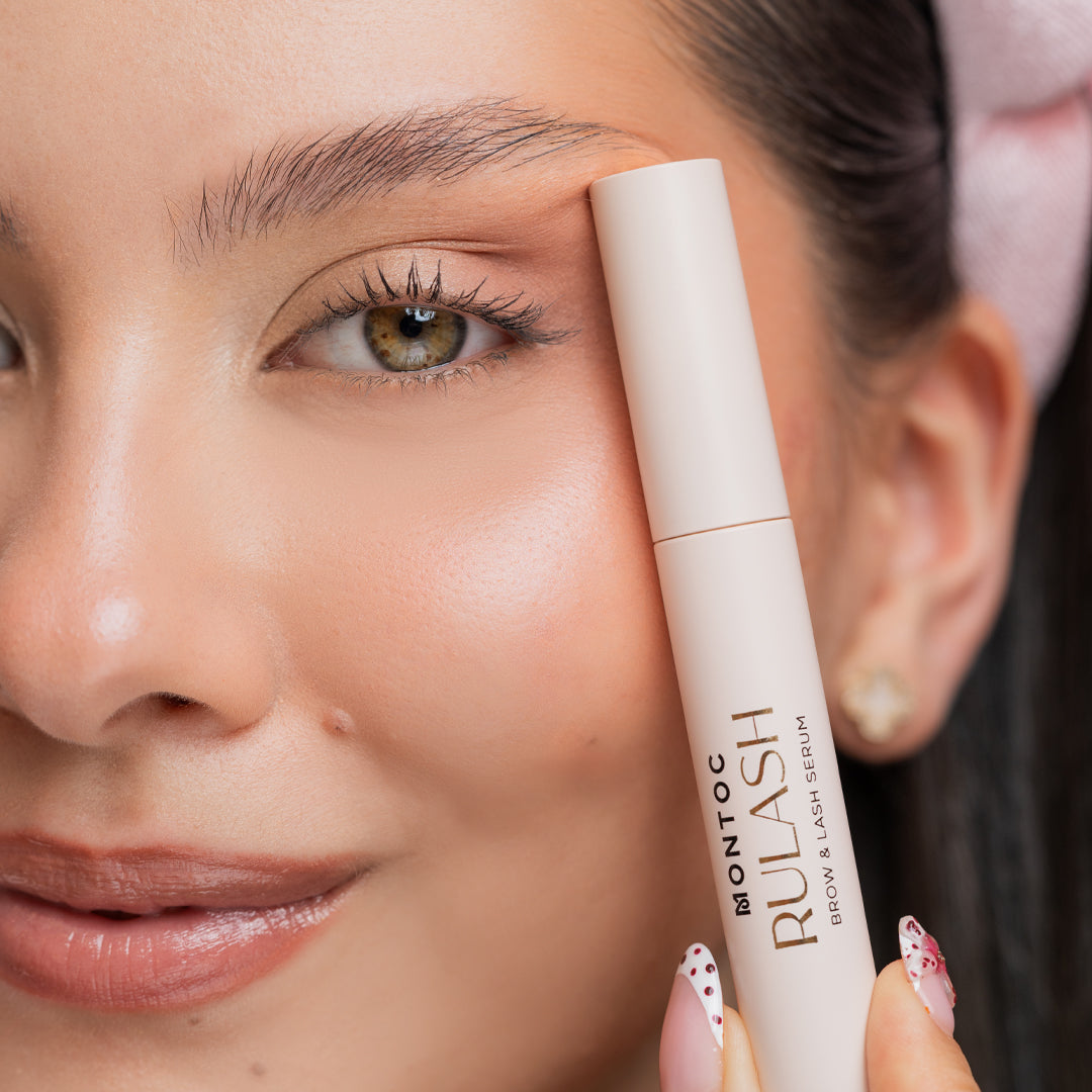 Rulash Brow & Lash Serum Fijador y Fortalecedor Cejas y Pestañas – gotero de aplicación precisa, sérum de skincare Montoc Col