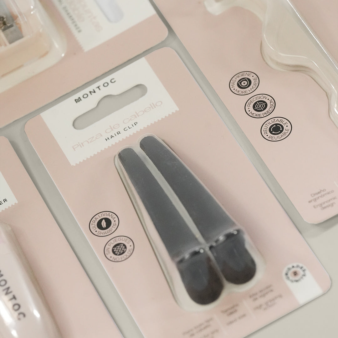 Pinzas para cabello ultra ligeras