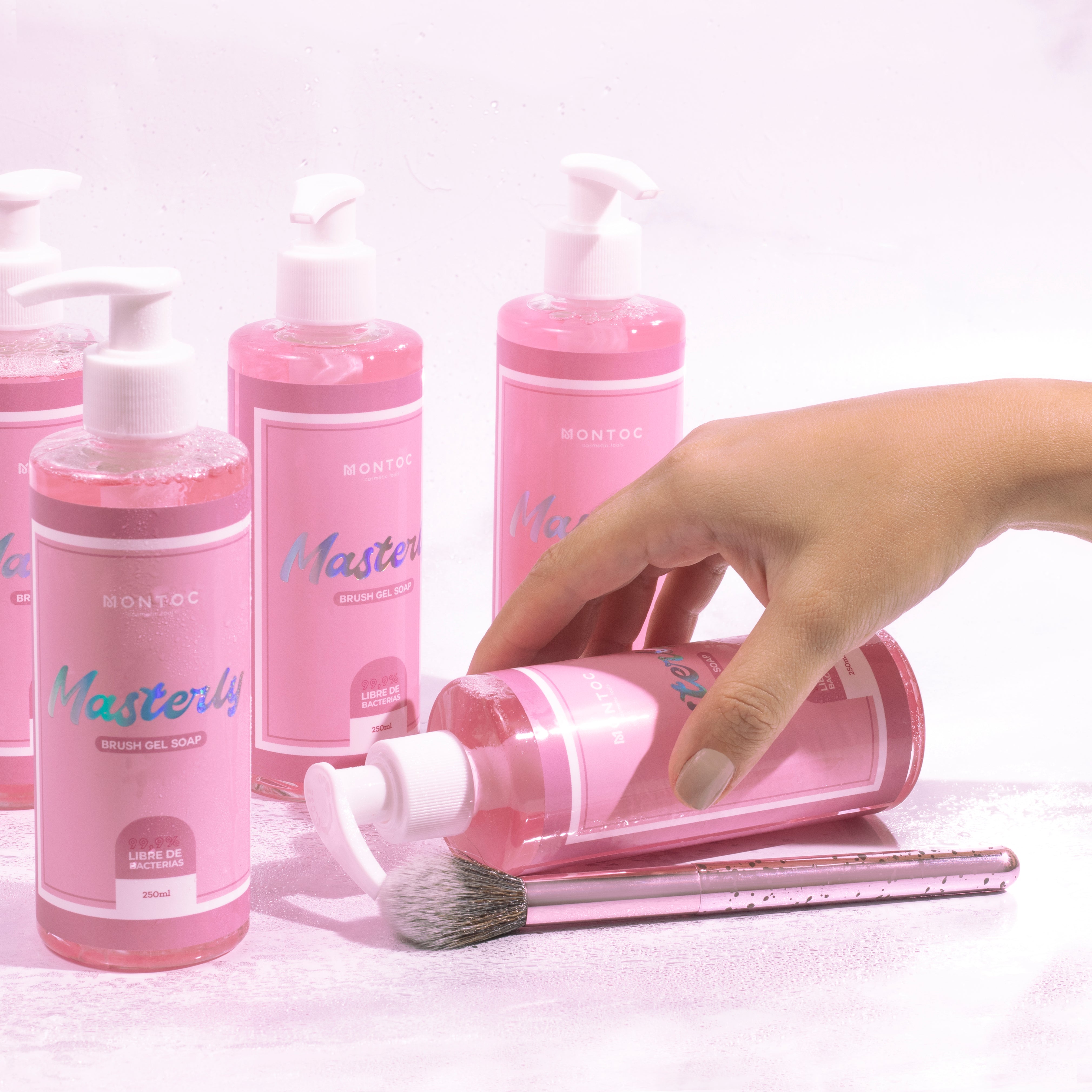 Brush Gel Soap Masterly MONTOC