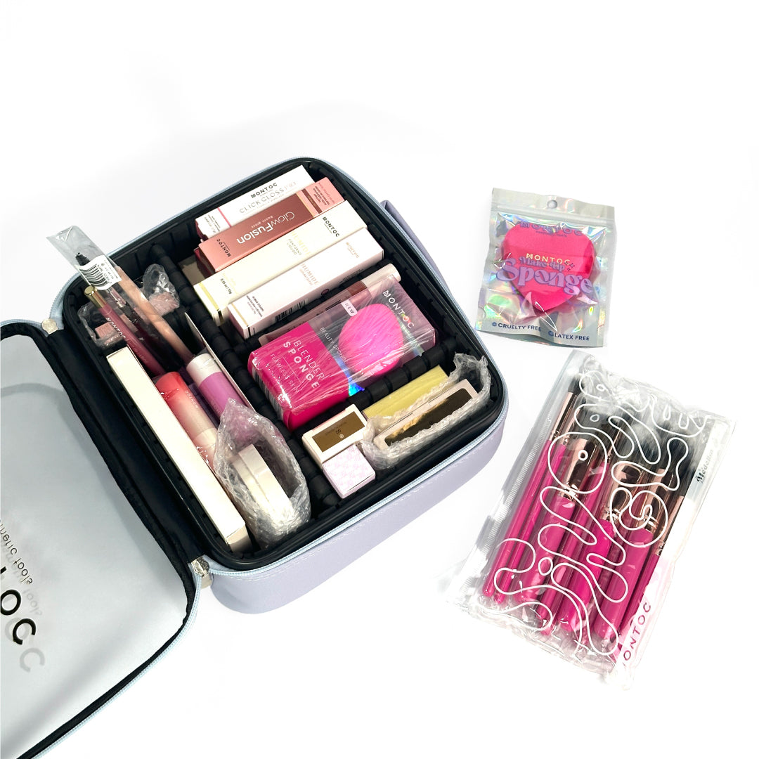 Kit Profesional Maleta de Maquillaje Montoc