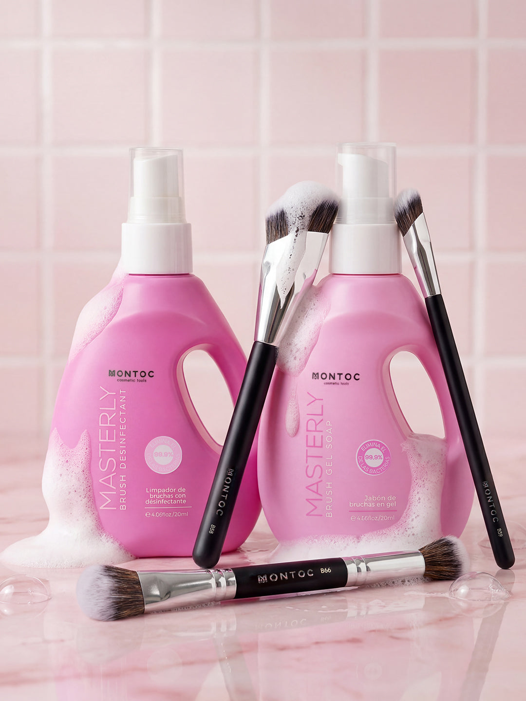 Jabón de brochas en gel Masterly Montoc 120ML