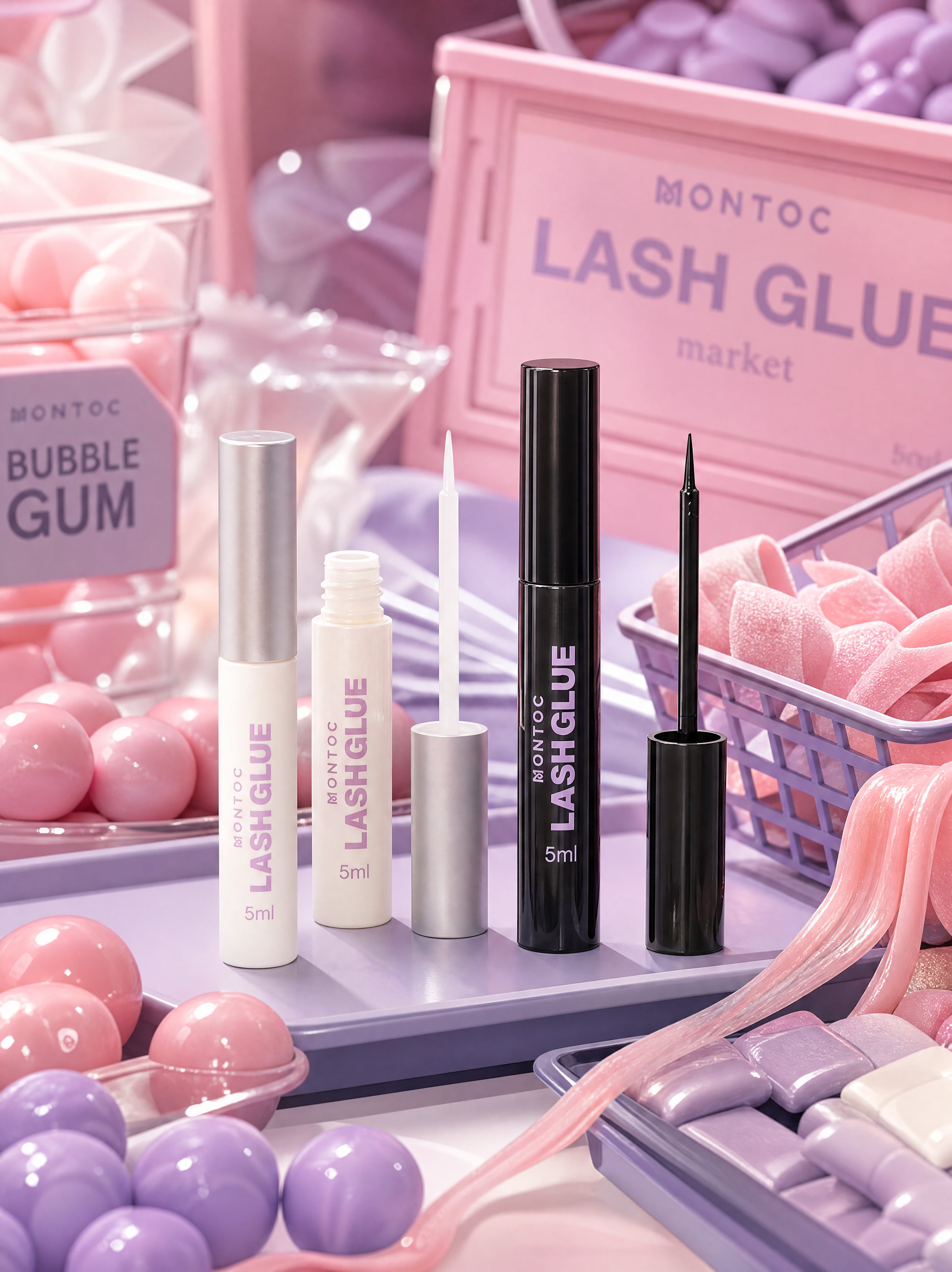 Pega de Pestañas Lash Glue White