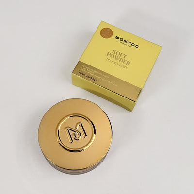 Polvo Suelto banana traslucido Soft Powder 10G nueva presentación Montoc