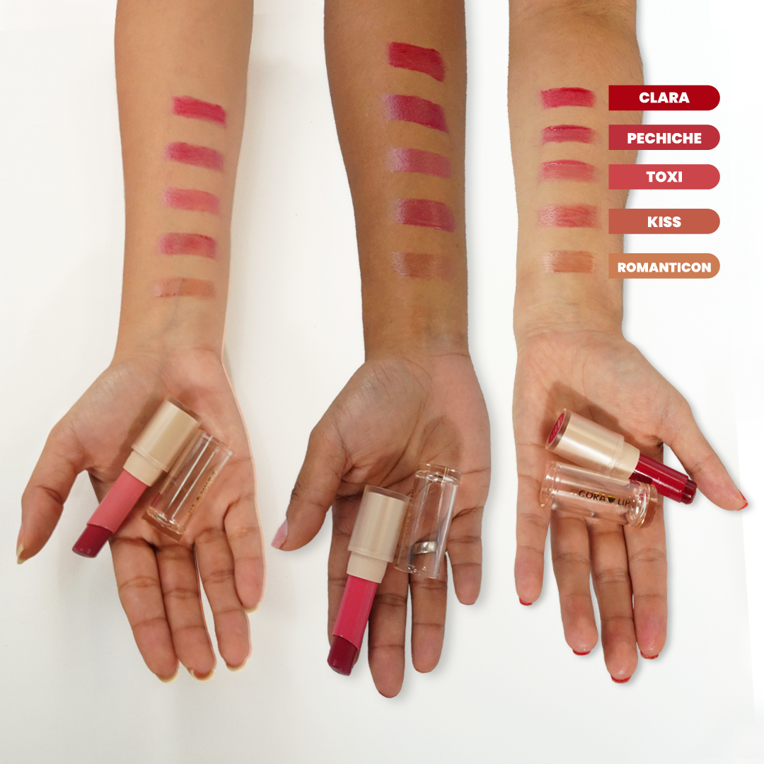 Hidratante de labios Cora Lip Nueva Presentación