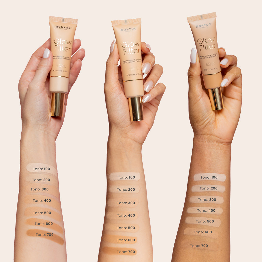 Base glow filter alta cobertura