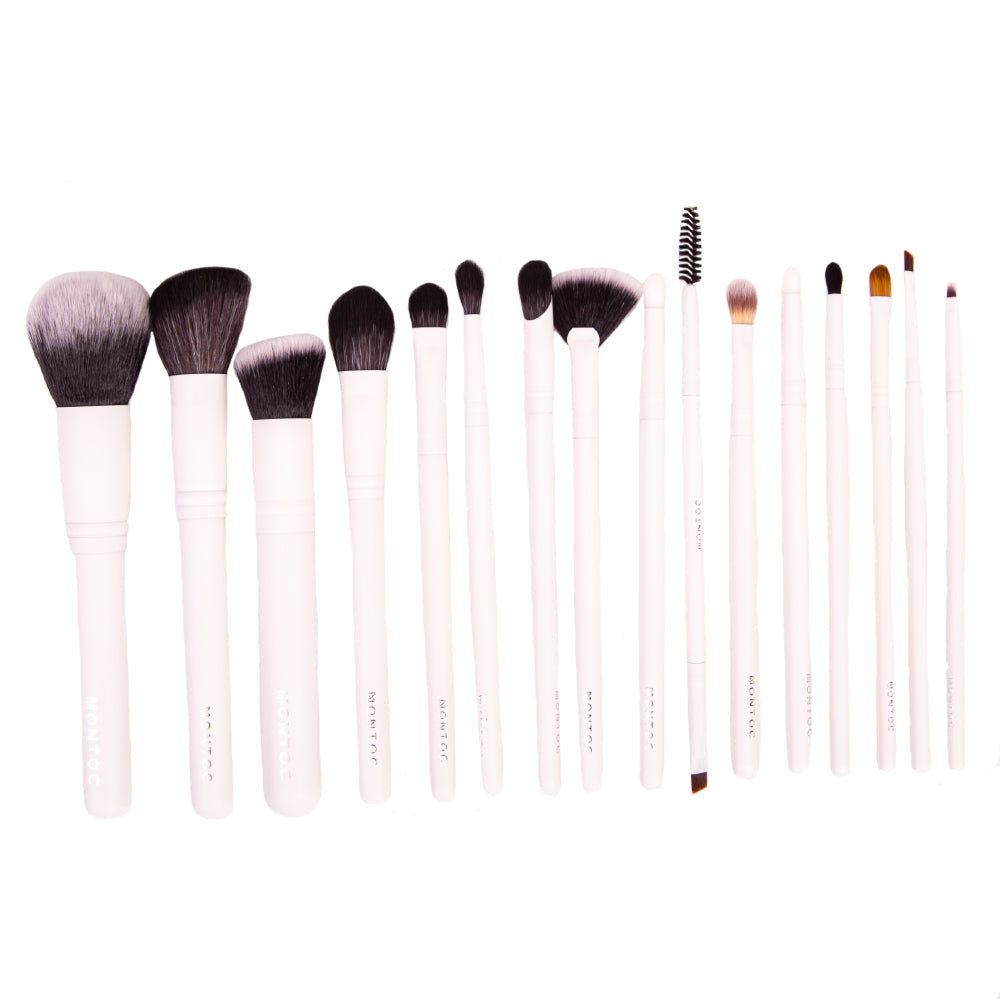 Kit de brochas blancas