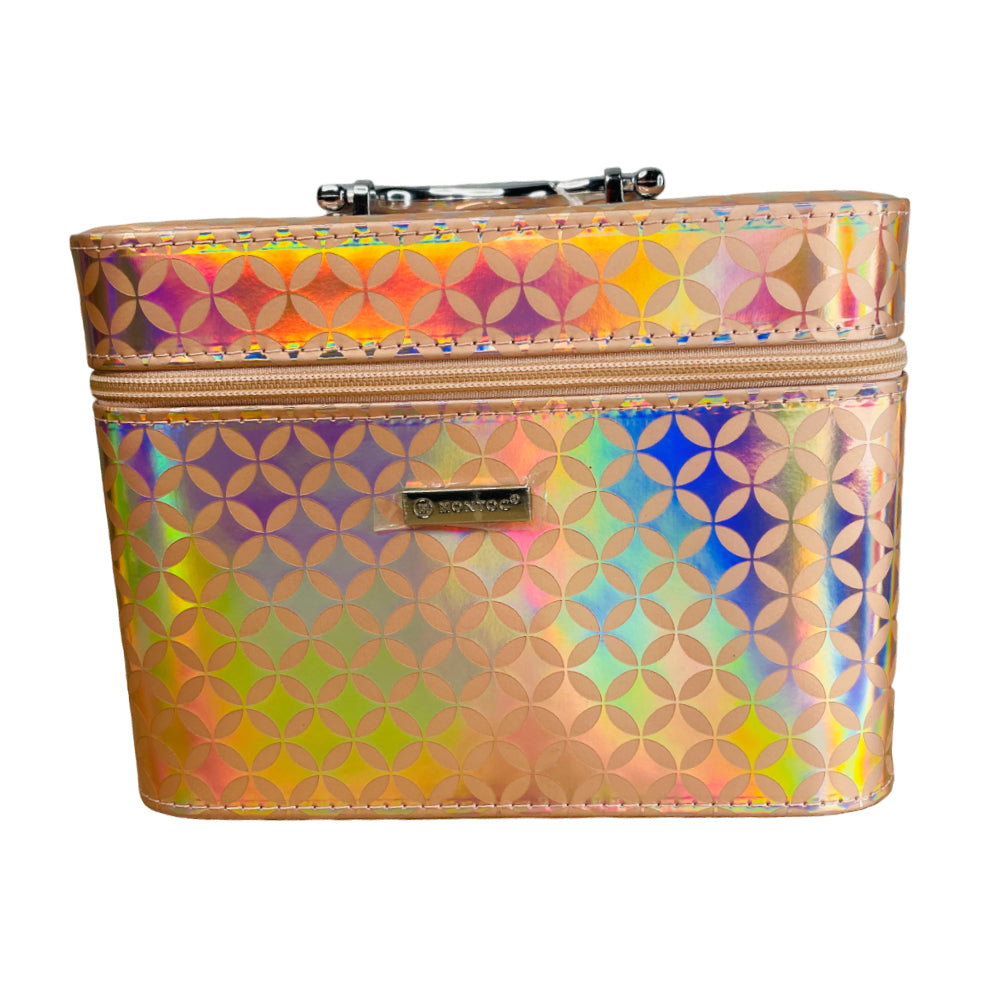 Maleta Neceser de Maquillaje x3 Naranja