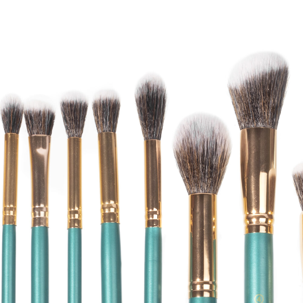 Kit De Brochas Esmeralda