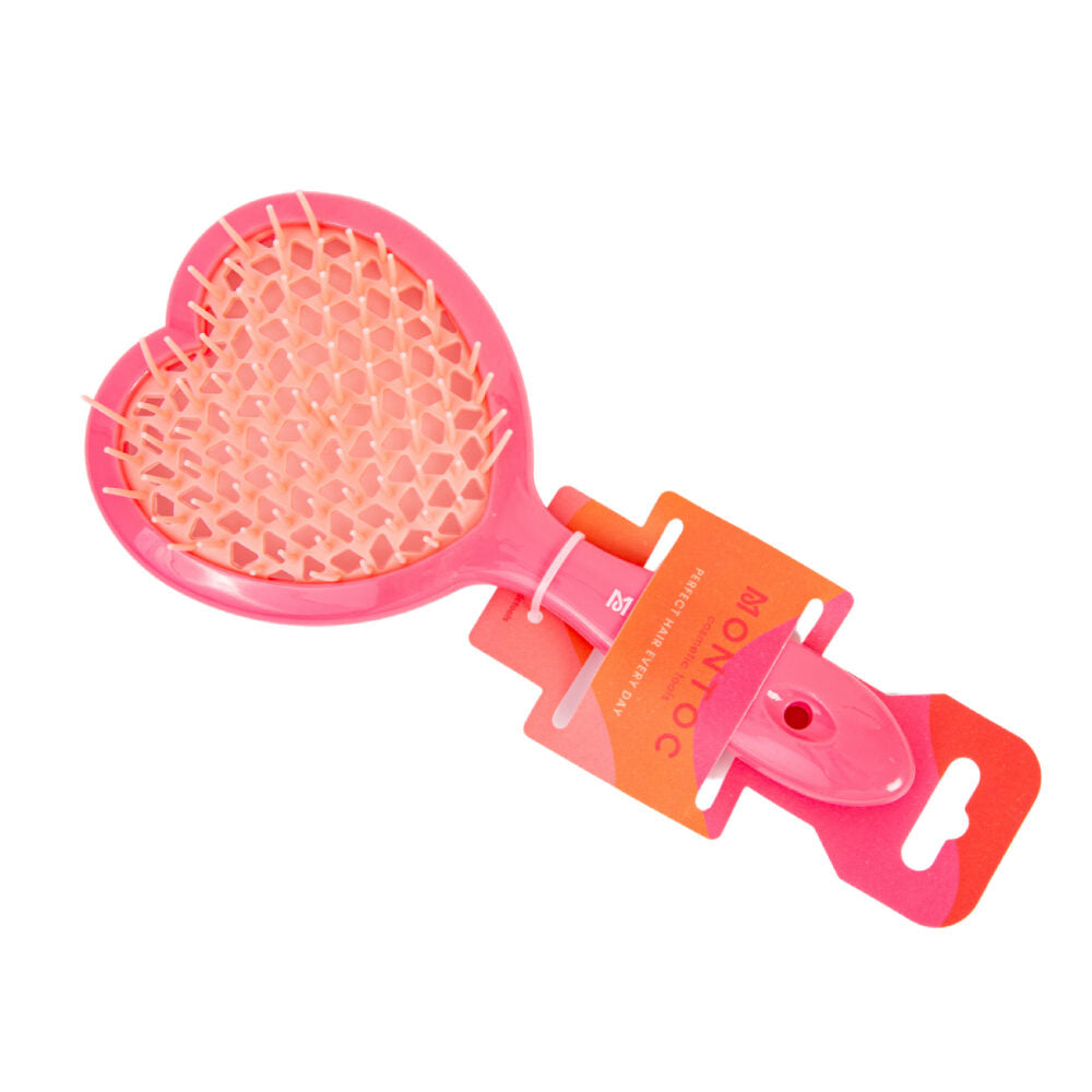 Cepillo Corazón Rosado