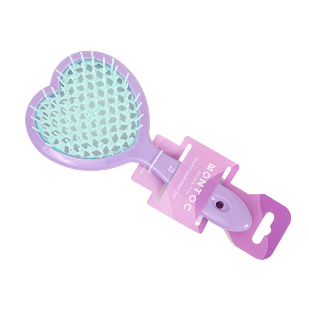 Cepillo  De Corazón Morado