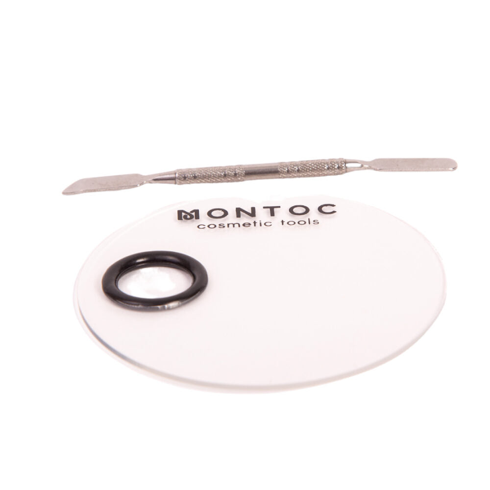 Paleta Mezcladora Acrílica Redonda Pequeña